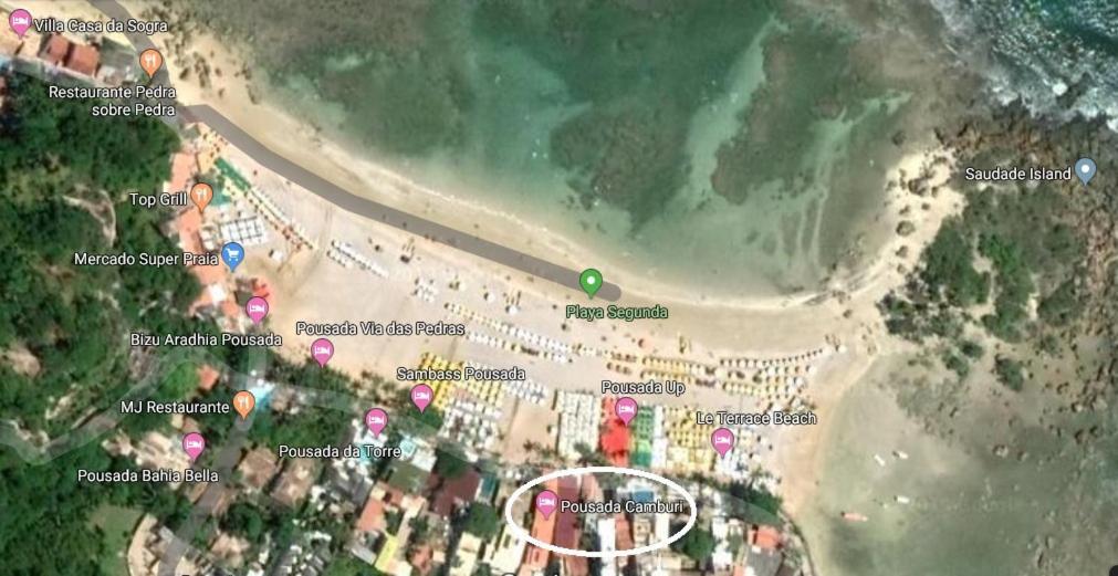 Pousada Camburi Morro de Sao Paulo Ngoại thất bức ảnh